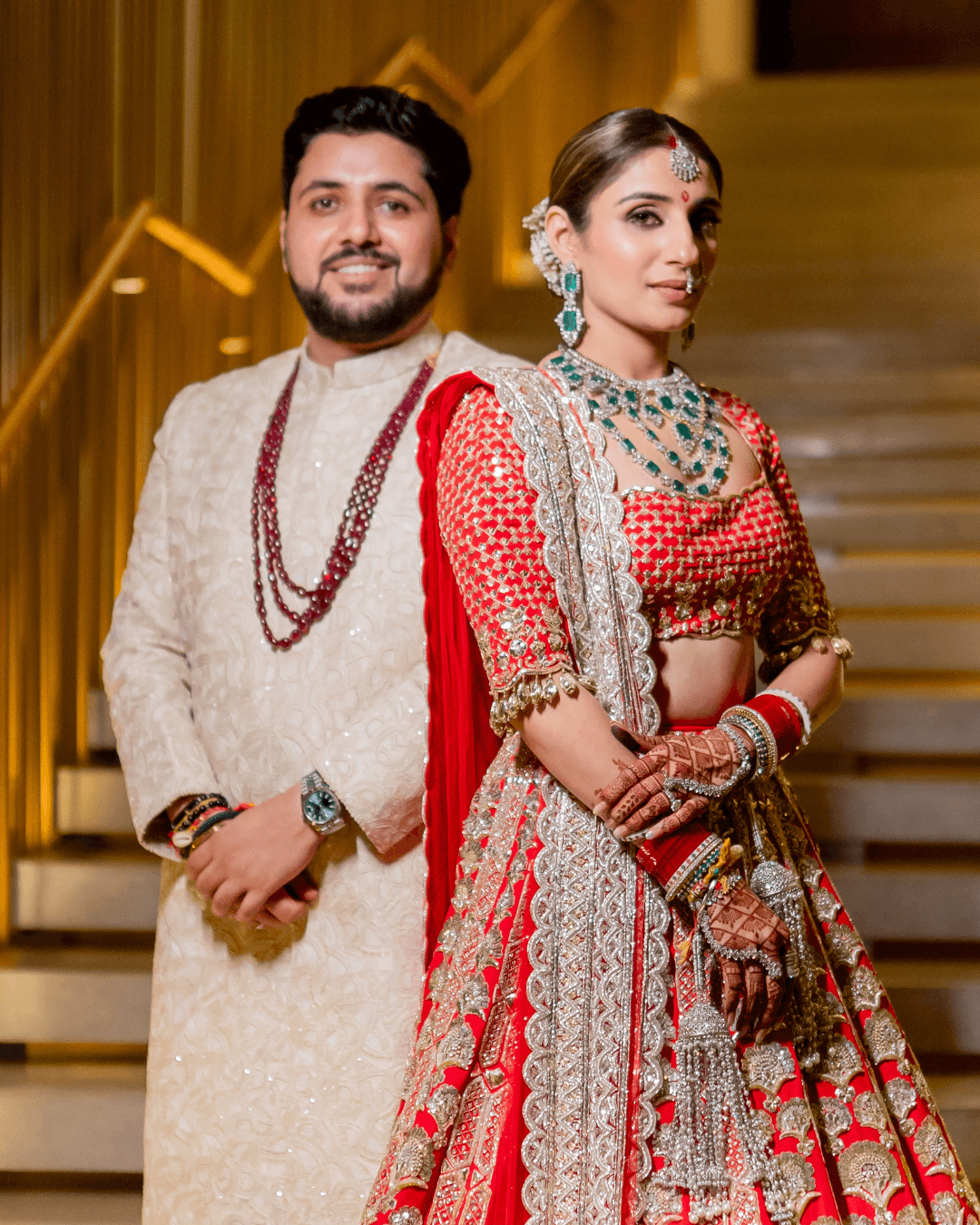 Luxury wedding celebration