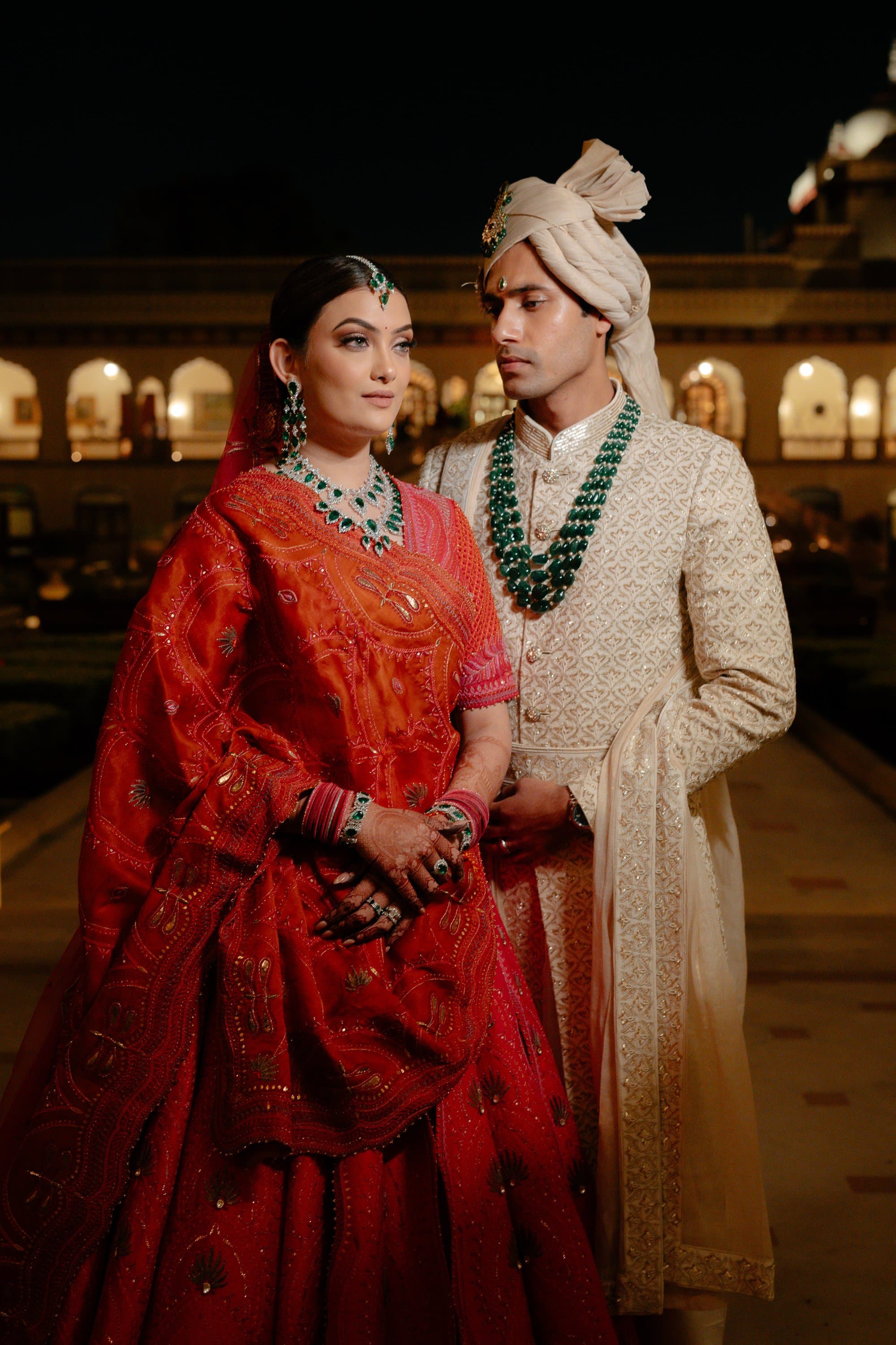 Beautiful wedding moment