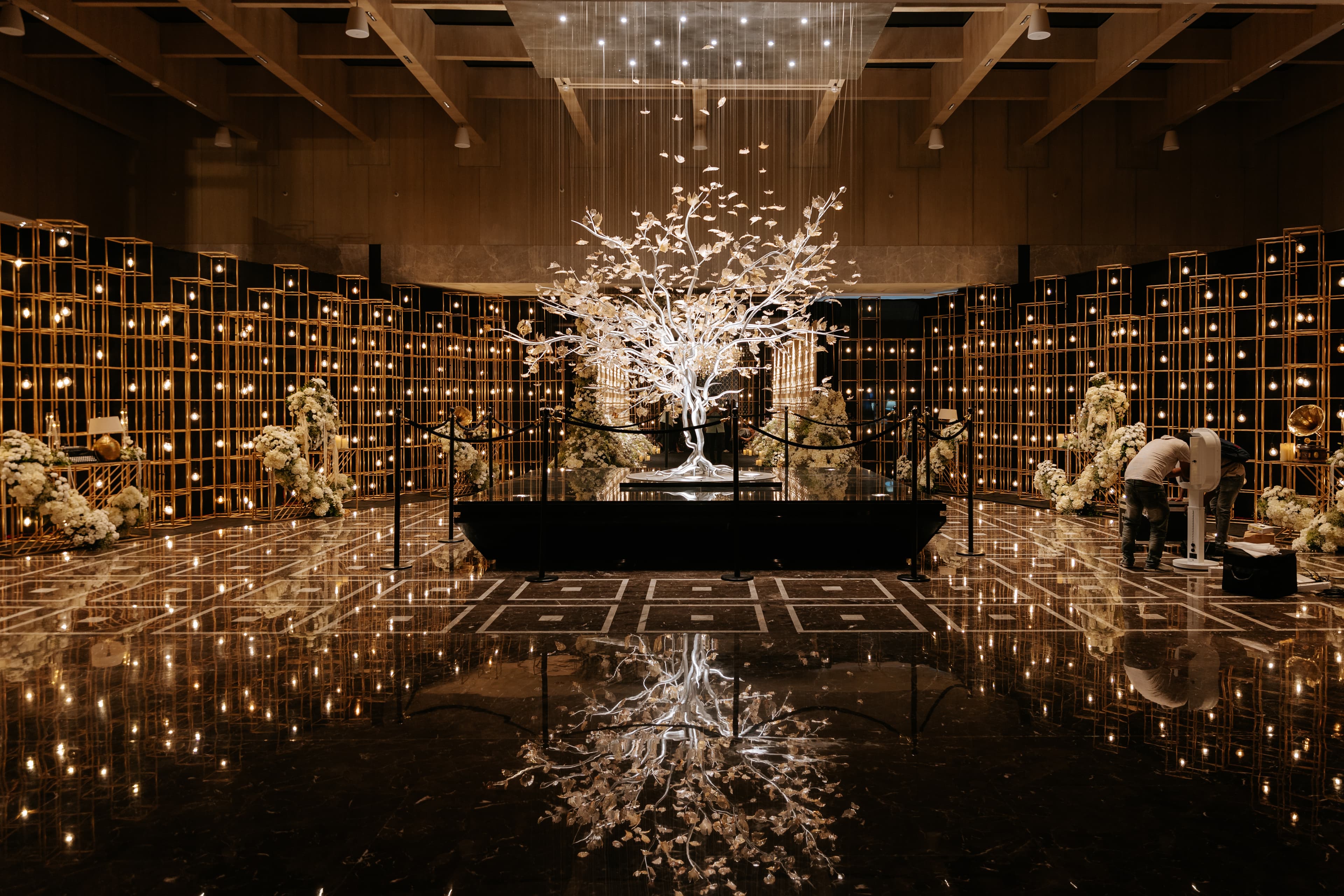 Elegant wedding celebration