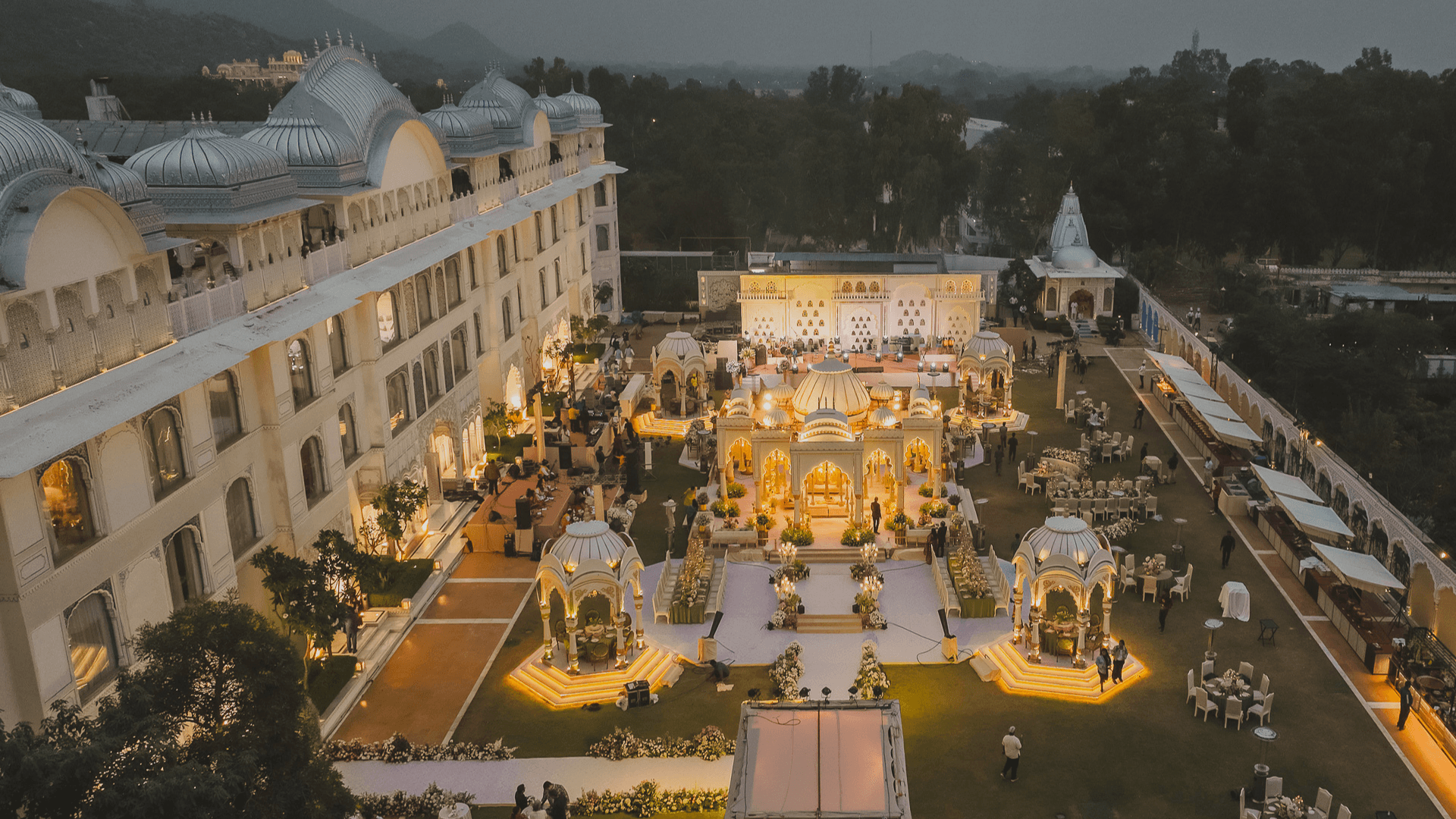 Luxury wedding services